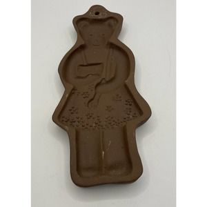 VINTAGE New Country Gear By Hartstone USA Mama Bear‎ Cookie Mold Crafting/Baking